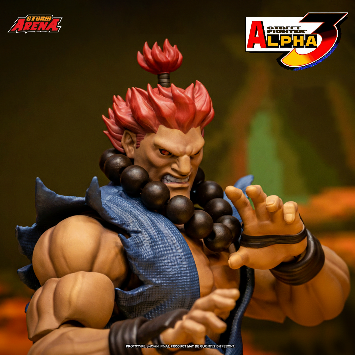 AKUMA STREET FIGHTER ALPHA 3 (STORM ARENA) 1/12 Scale By Storm Collectibles