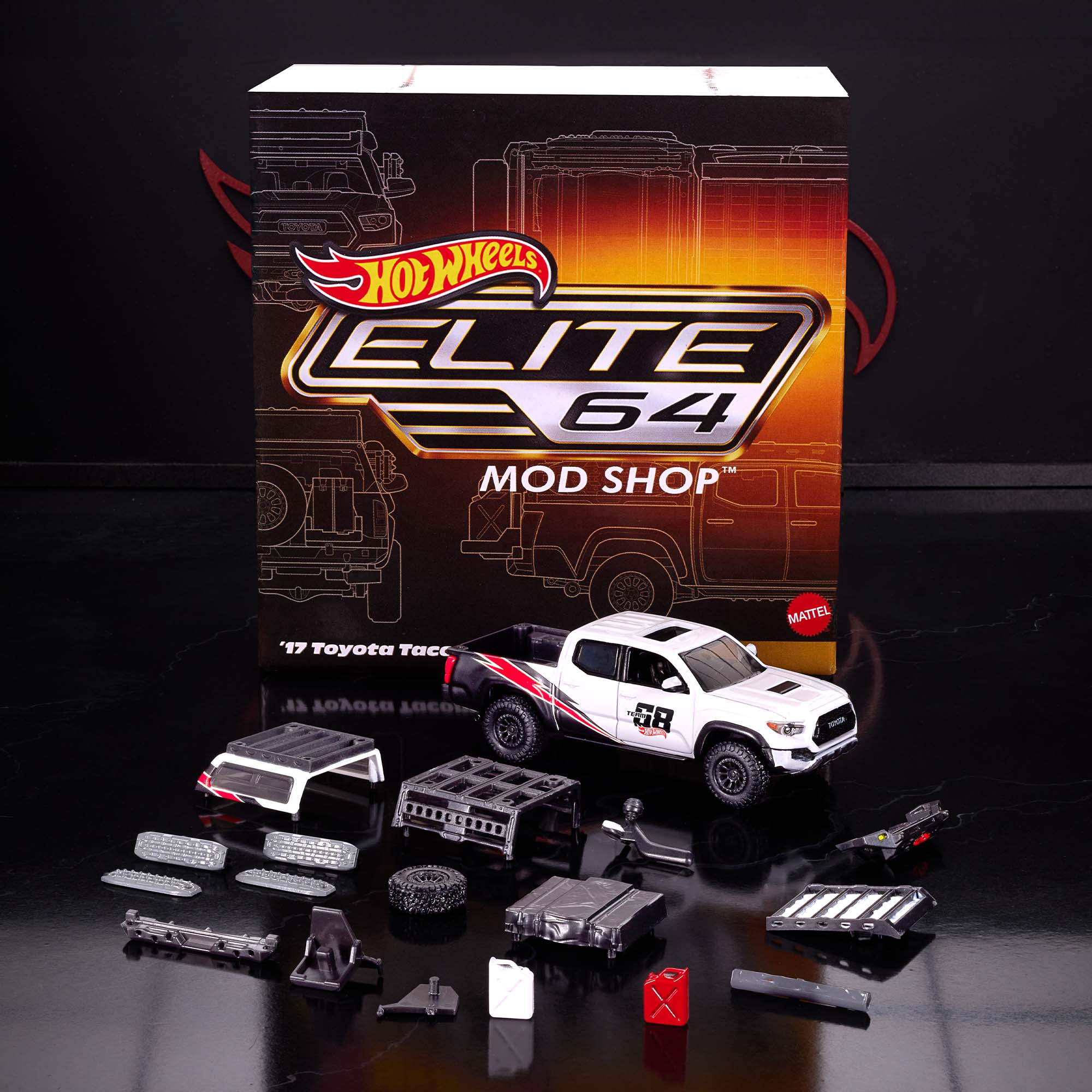 Hot Wheels Collectors Elite 64 Mod Shop 17 Toyota Tacoma