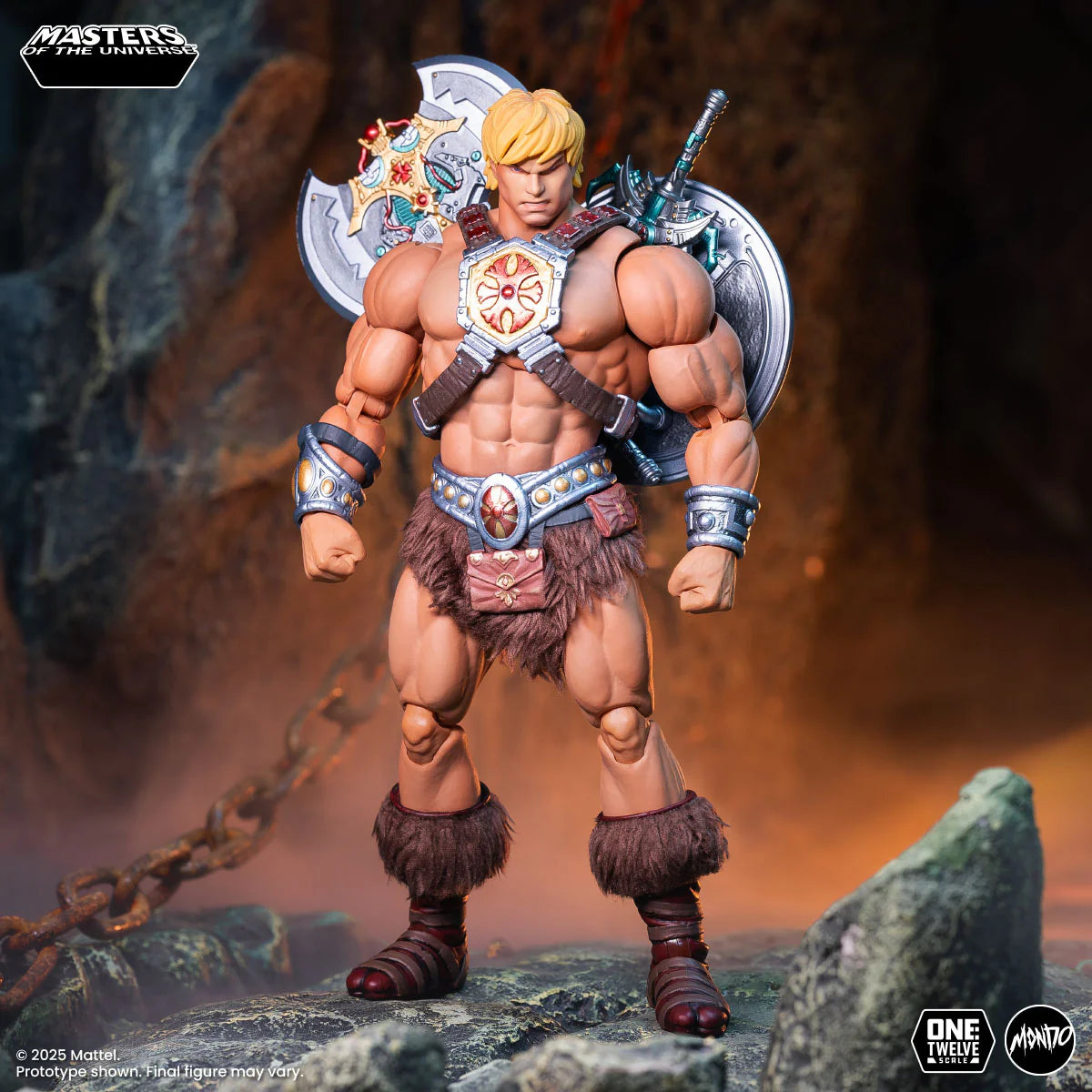 MOTU200X He-Man 1/12 Scale Figure By Mondo