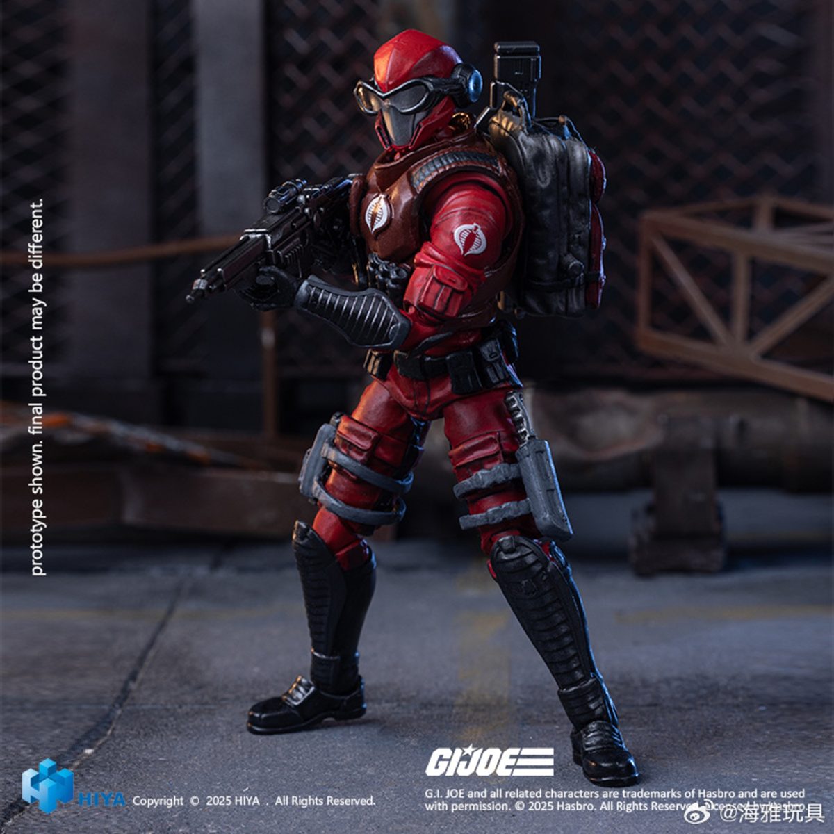 HIYA Exquisite Mini Series 1/18 Scale Crimson Viper Action Figure