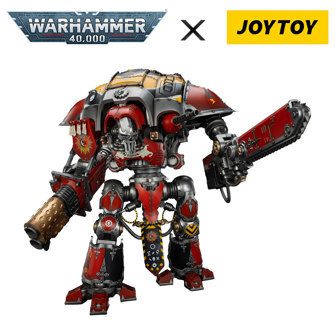 Warhammer 40K Imperial Knights House Raven Knight Errant 1/18 Scale Action Figure