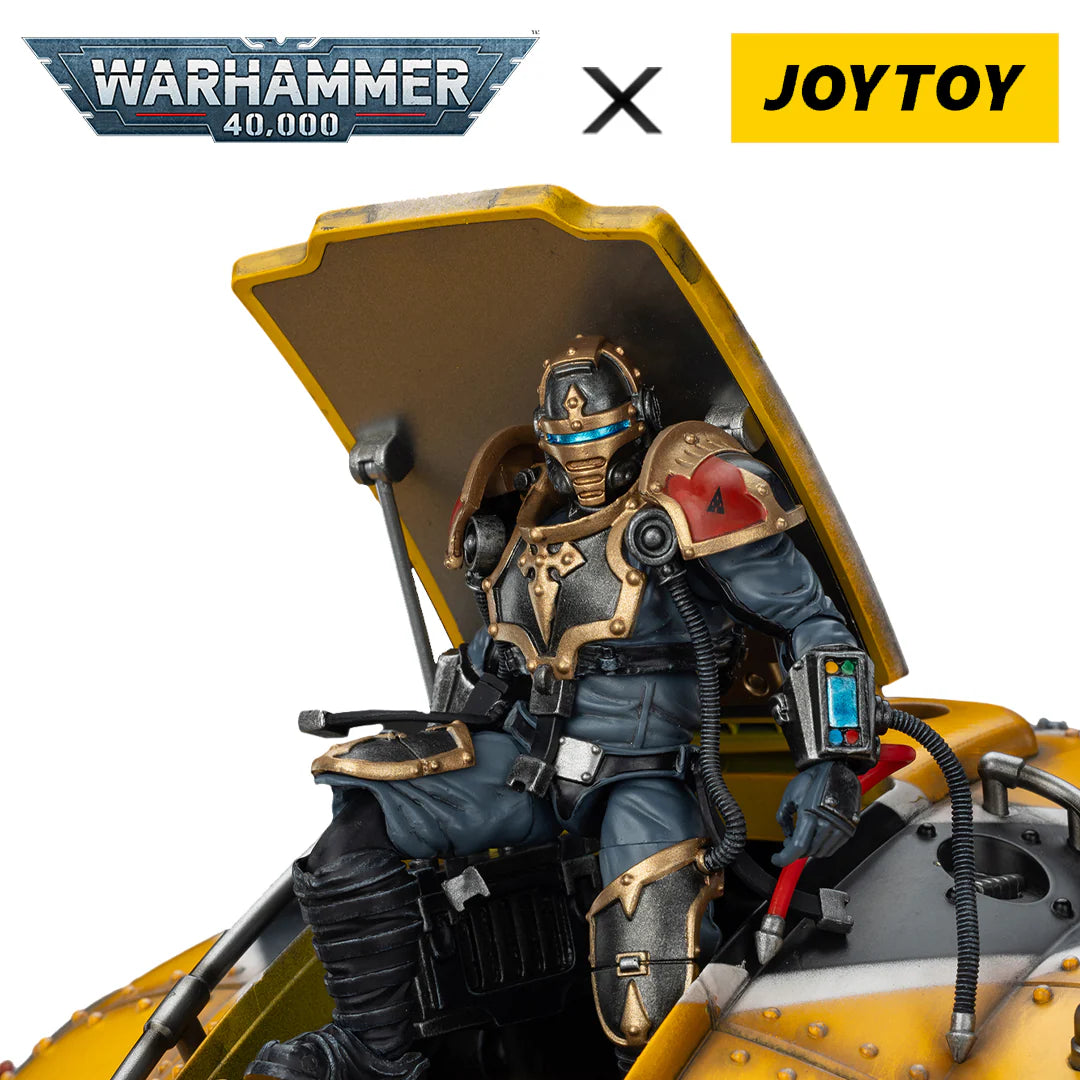 Warhammer 40K Imperial Knights House Raven Knight Errant 1/18 Scale Action Figure