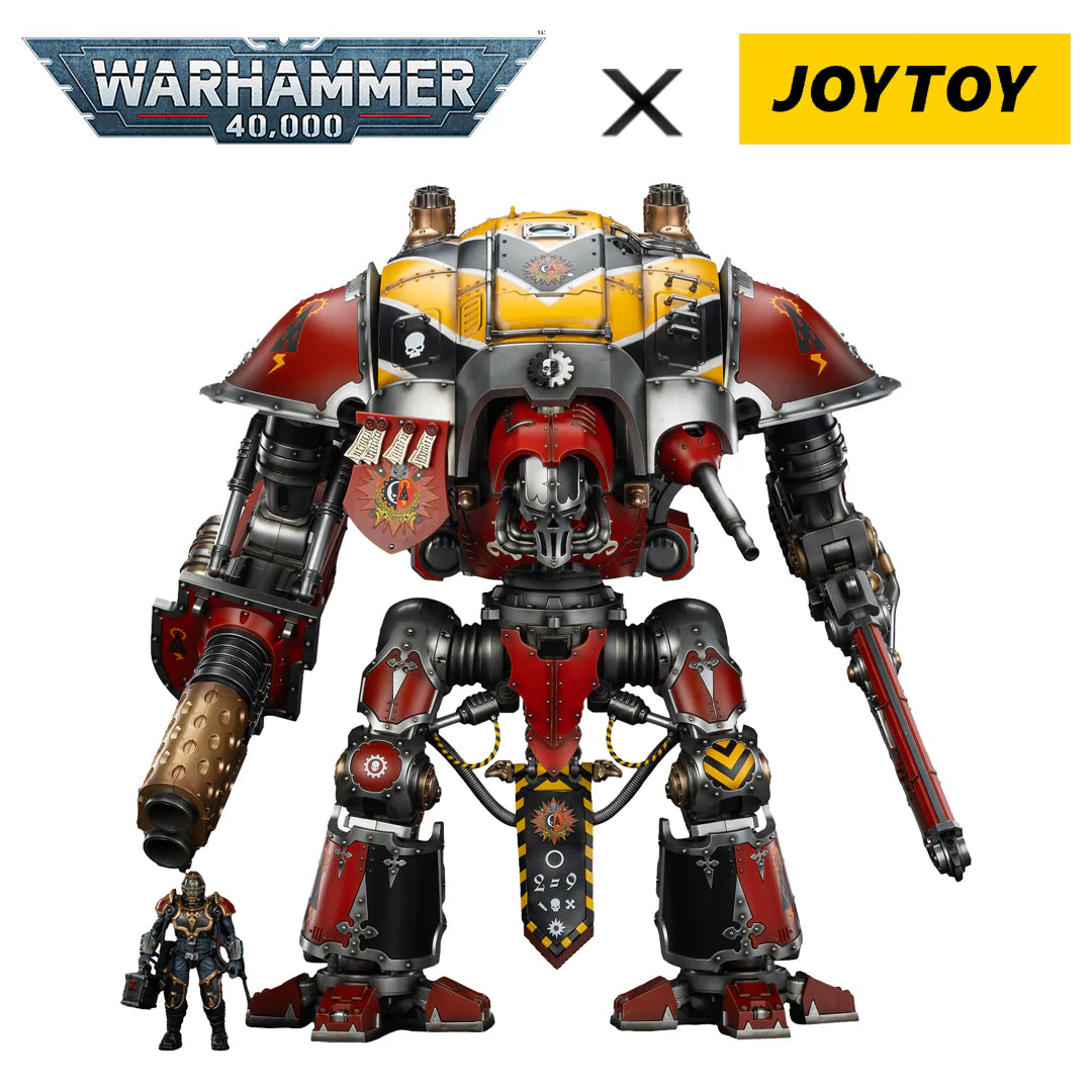 Warhammer 40K Imperial Knights House Raven Knight Errant 1/18 Scale Action Figure