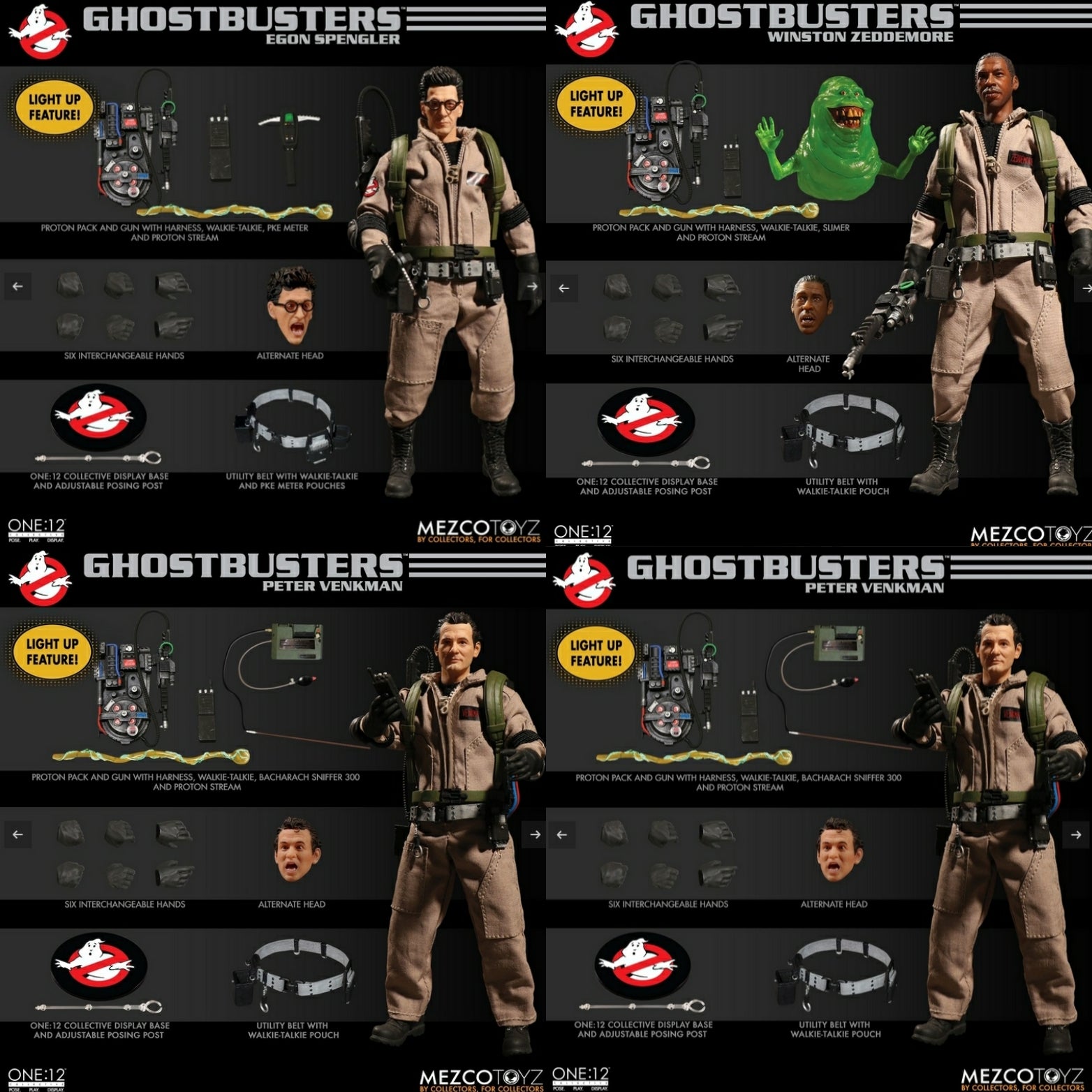 Ghostbusters One:12 Collective Deluxe Box Set