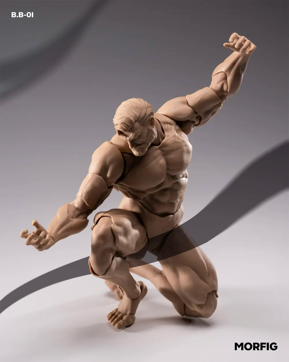 INART MORFIG Blank Male Body Action Figure