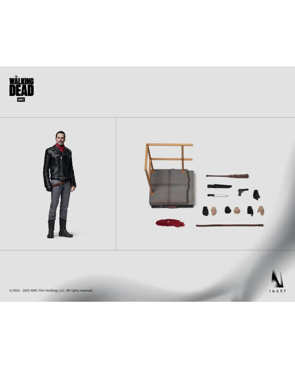 The Walking Dead: S8 Negan Smith 1/6 Collectible Figure by INART