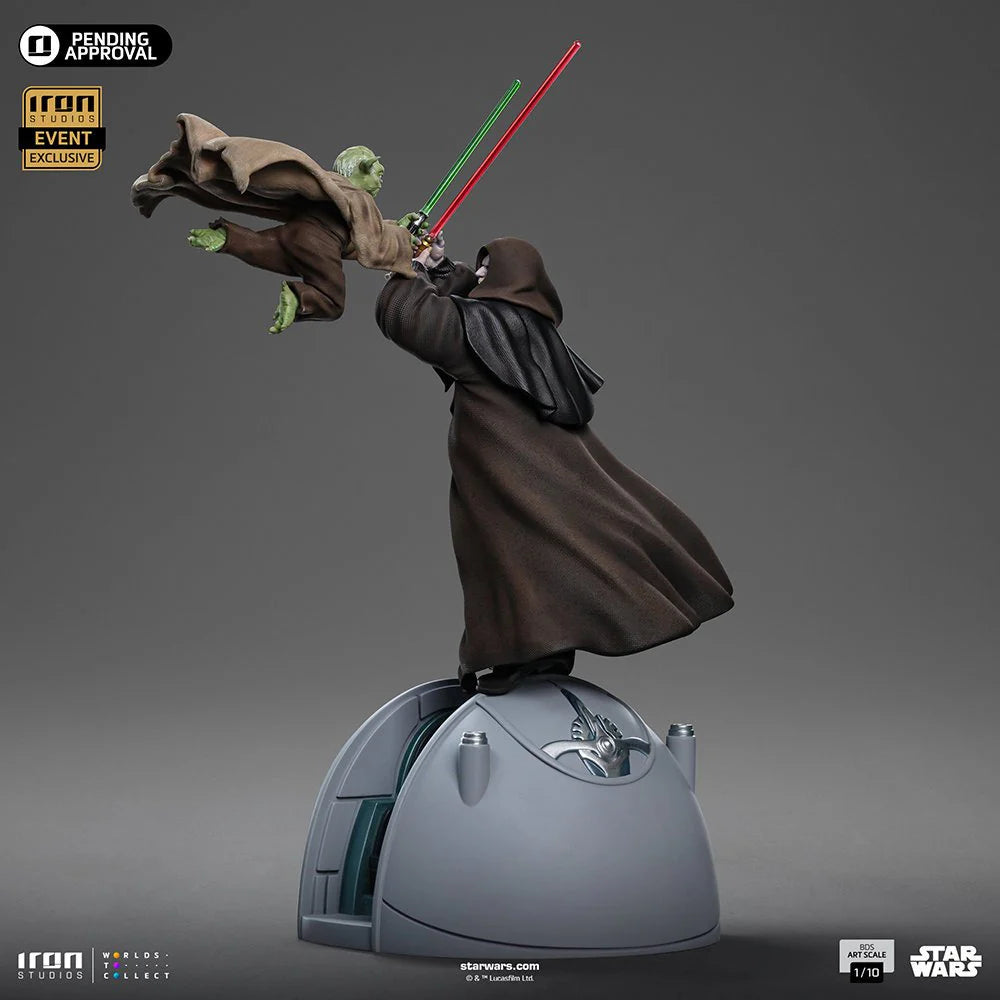 Star Wars Deluxe Yoda vs Emperor Palpatine (CCXP Exclusive 2024)