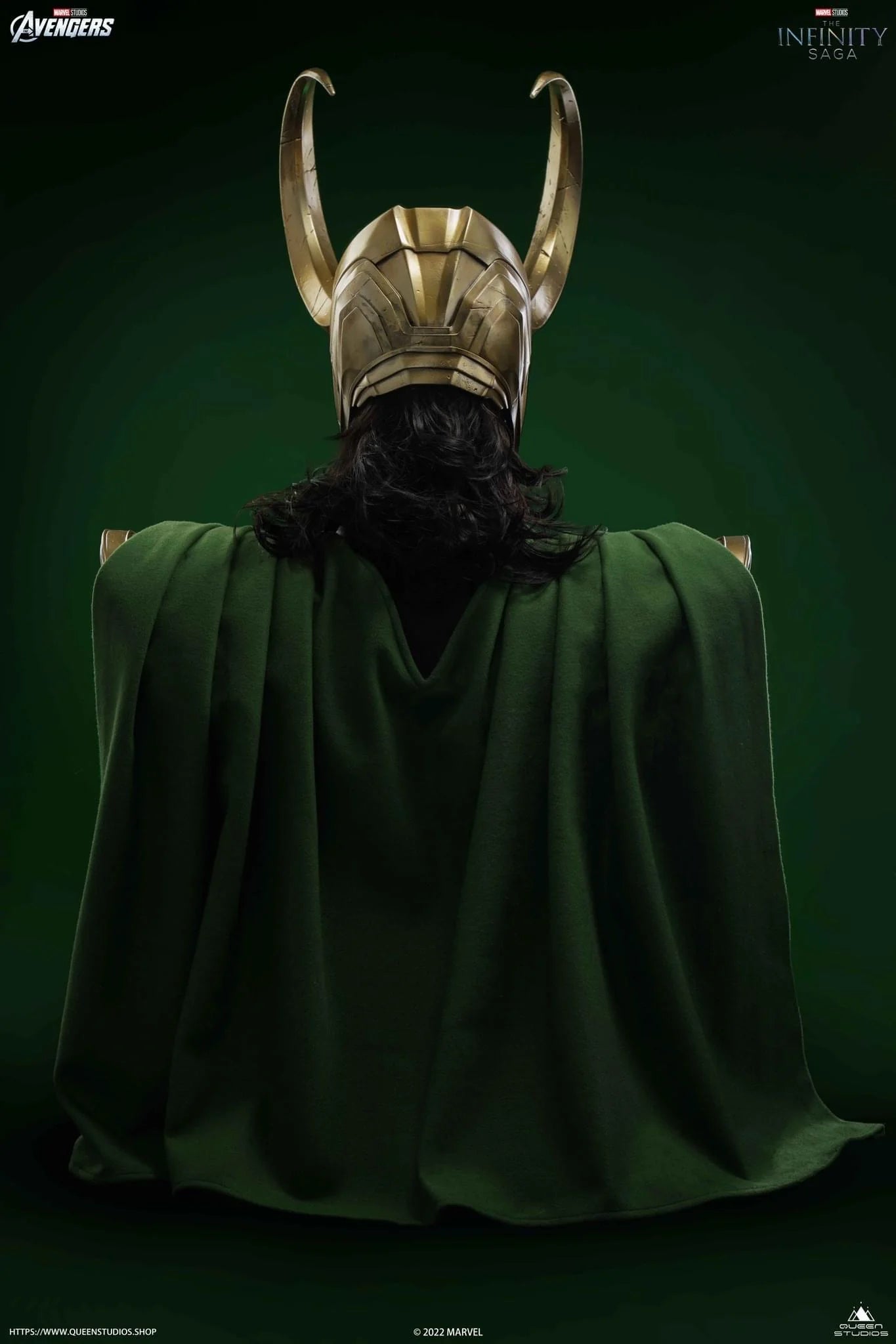 Loki Life-size Bust By Queen Studios