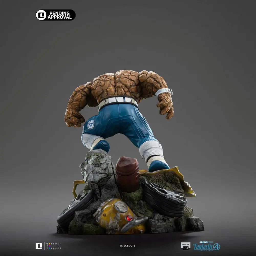The Thing Fantastic Four: The First Steps Exclusive Version Statue by Iron Studios