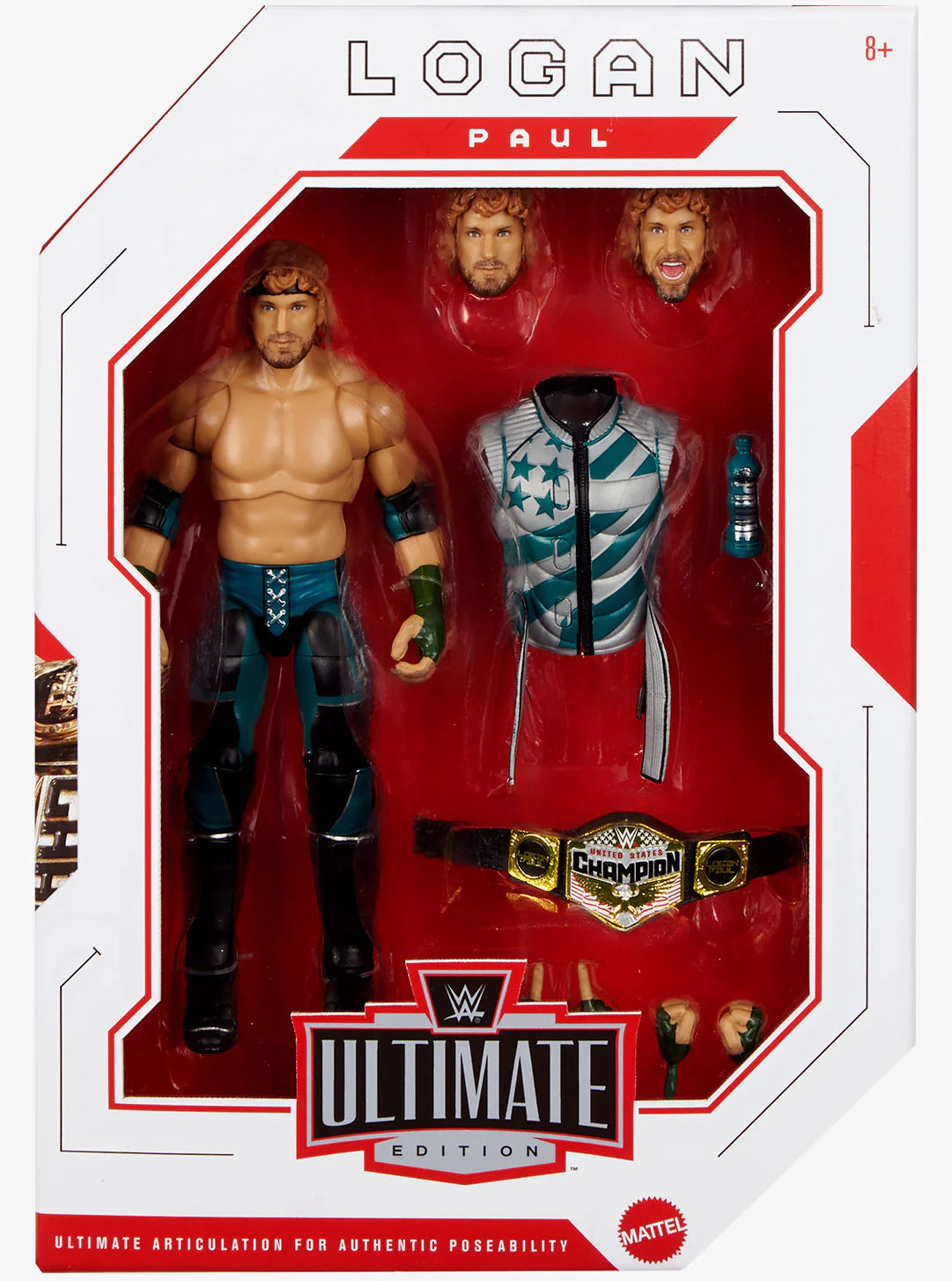 Logan Paul WWE Ultimate Edition Series #27 Action Figure