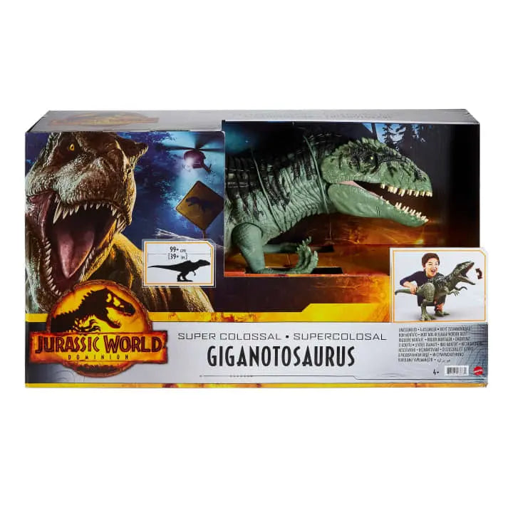 Jurassic World: Dominion Super Colossal Giganotosaurus By Mattel