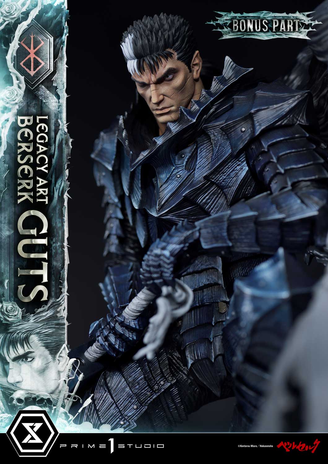 Berserk Legacy Art "Kentaro Miura" Guts Bonus Version 1/6 Scale Statue By Prime 1 Studio