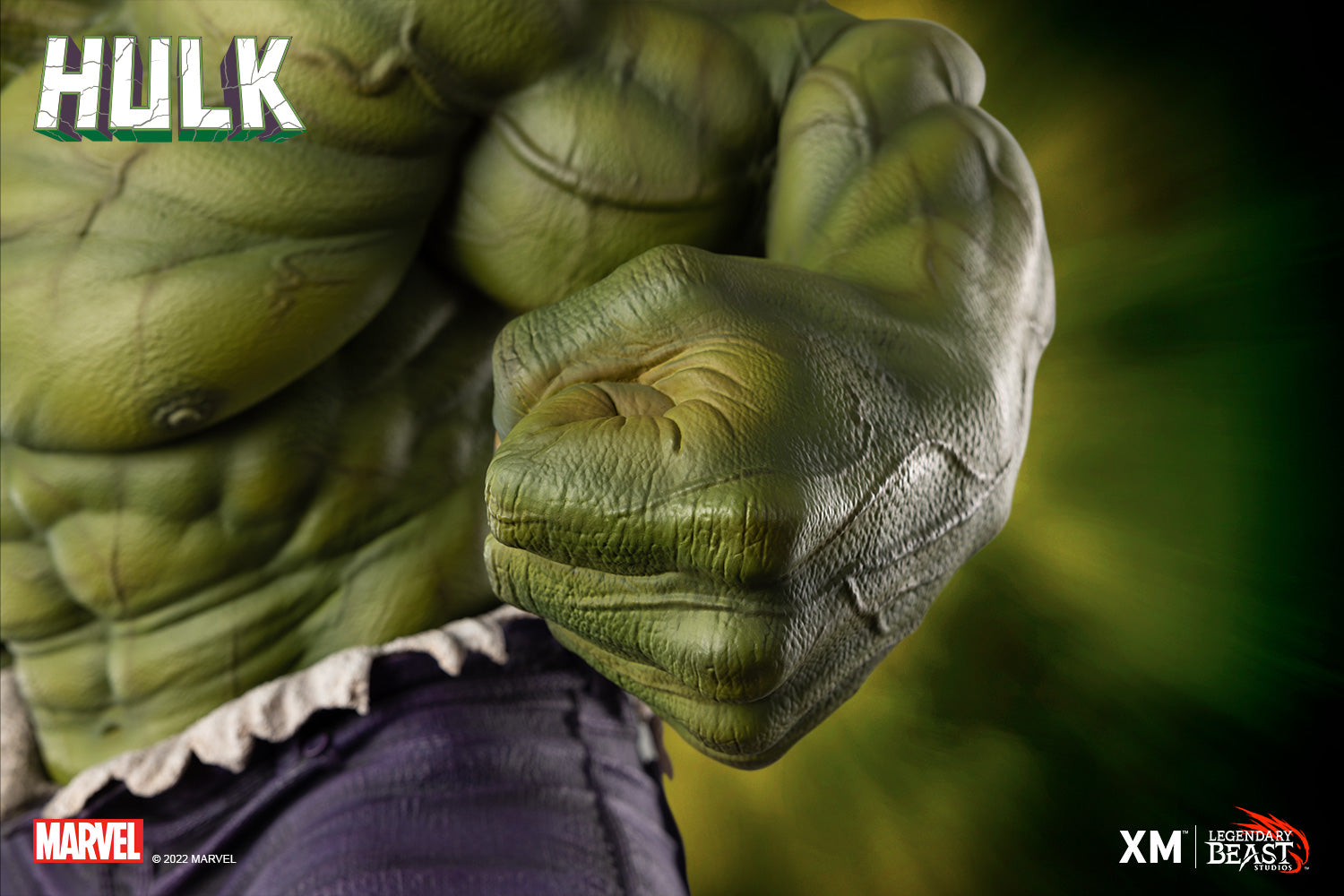 The Incredible Hulk: Modern Enraged Version 1/3 Statue by Legendary Beast Studios