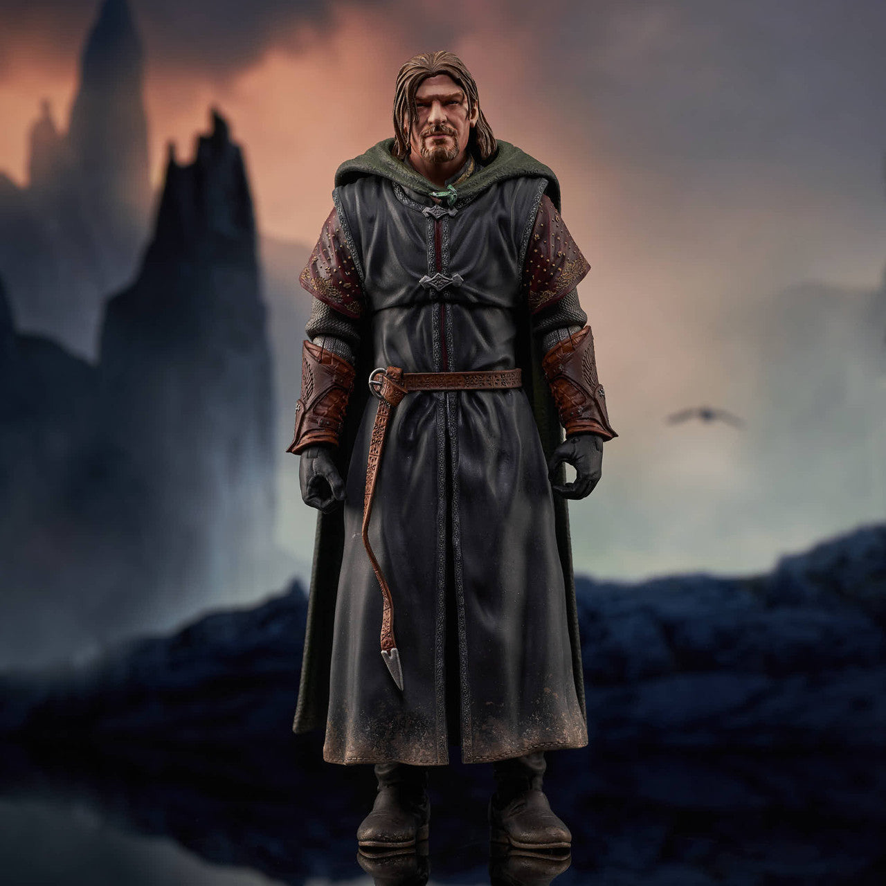 Boromir Deluxe Action Figure LOTR Series 5 By Diamond Select