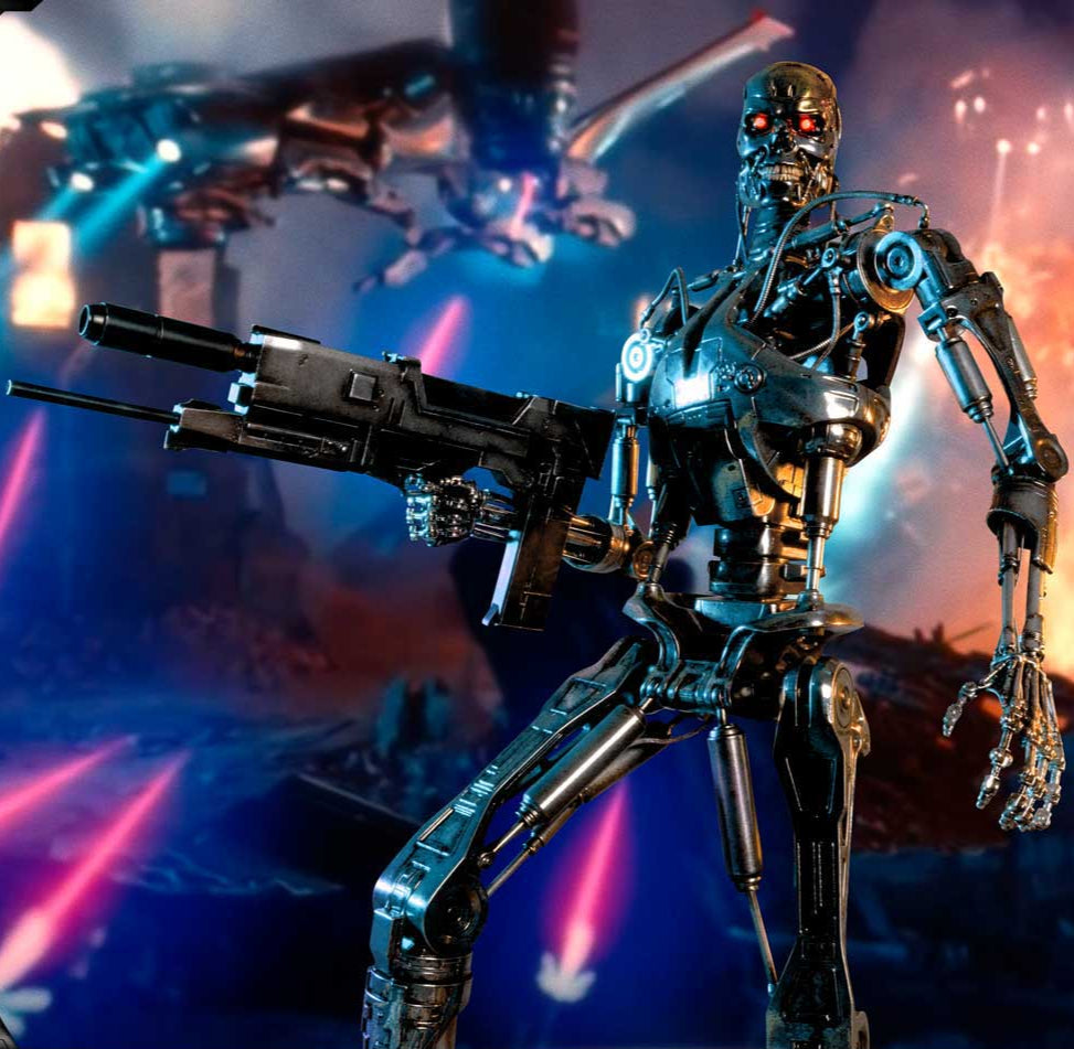 Terminator 2: Judgment Day T-800 Endoskeleton 1/3 Statue By Prime 1 Studio