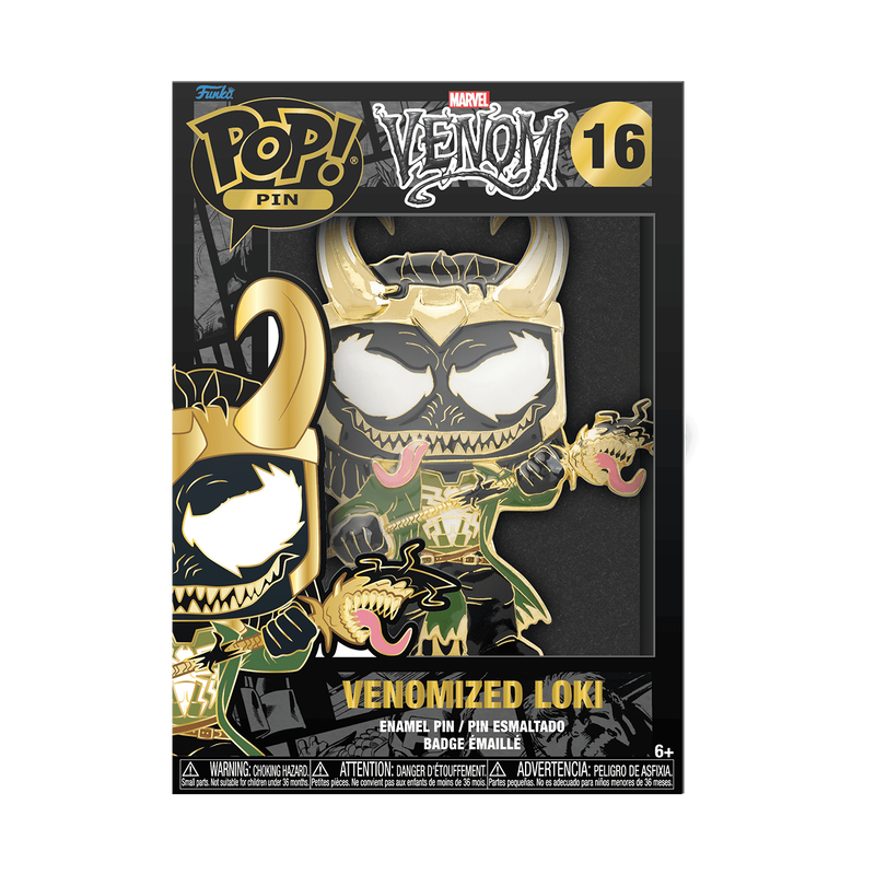 Pop! Pin Venomized Loki By Funko