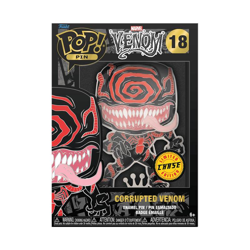 Pop! Pin Corrupted Venom By Funko