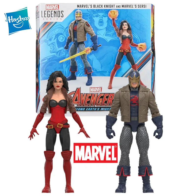 Marvel's Black Knight and Marvel's Sersi (Avengers 60th Anniversary) By Hasbro