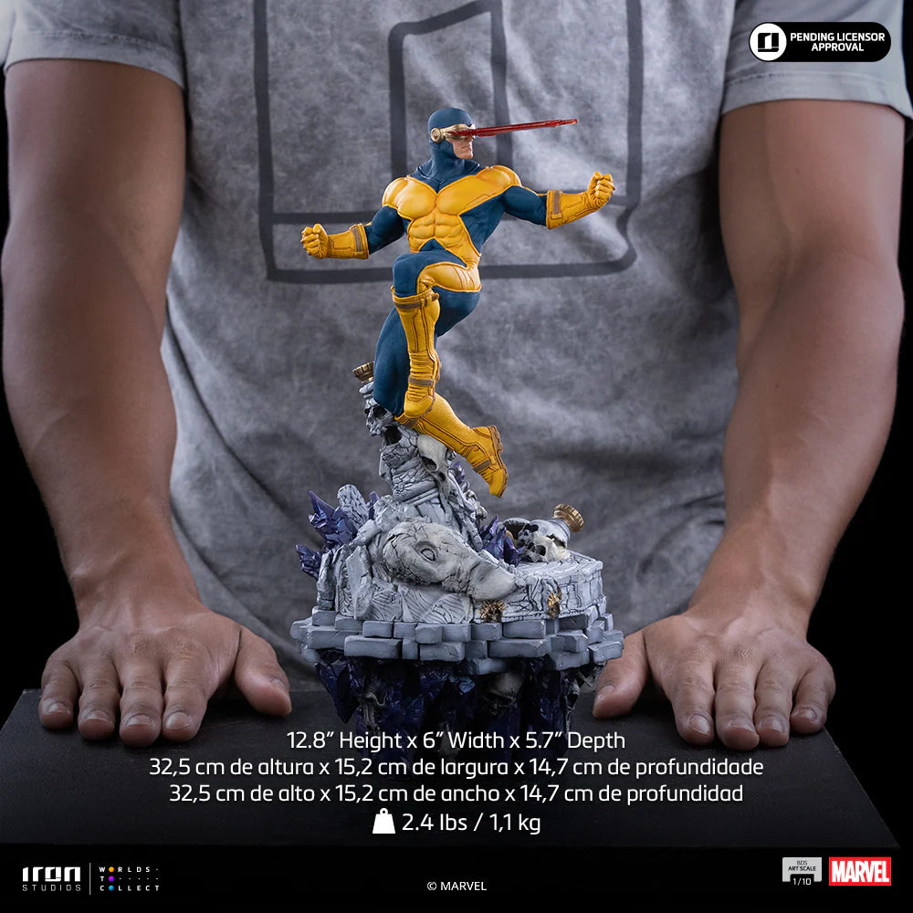 X-Men Cyclops Infinity Gauntlet Diorama Bds Statue By Iron Studios