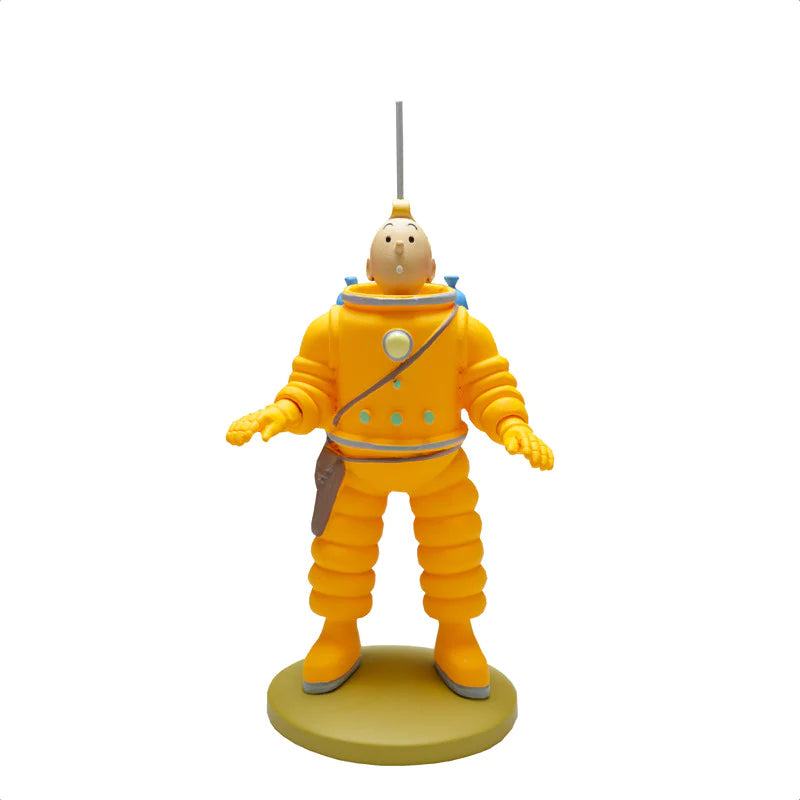 ADVENTURES OF TINTIN - TINTIN ASTRONAUT STATUE BY MOULINSART