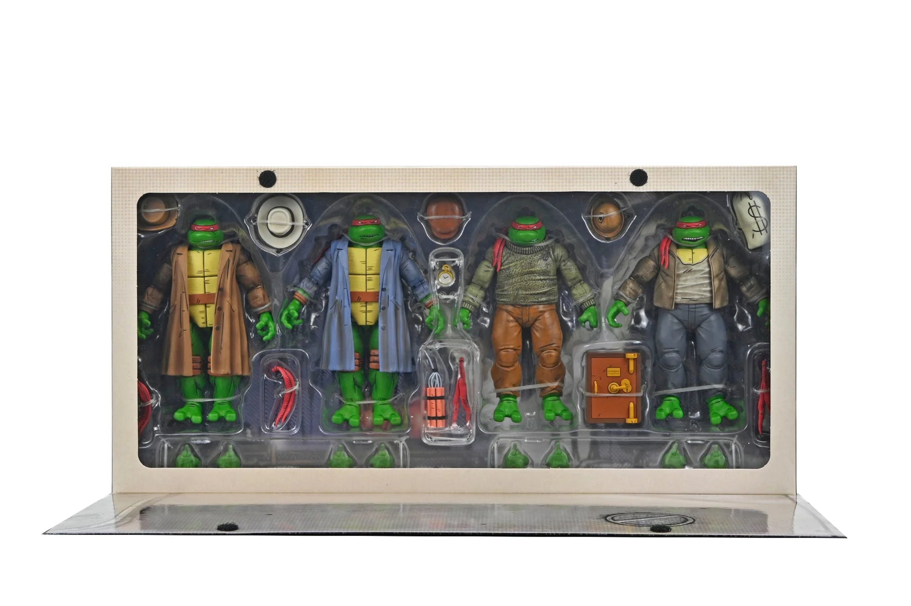 TMNT Mirage Comics Gangster Turtles 4-Pack by Neca