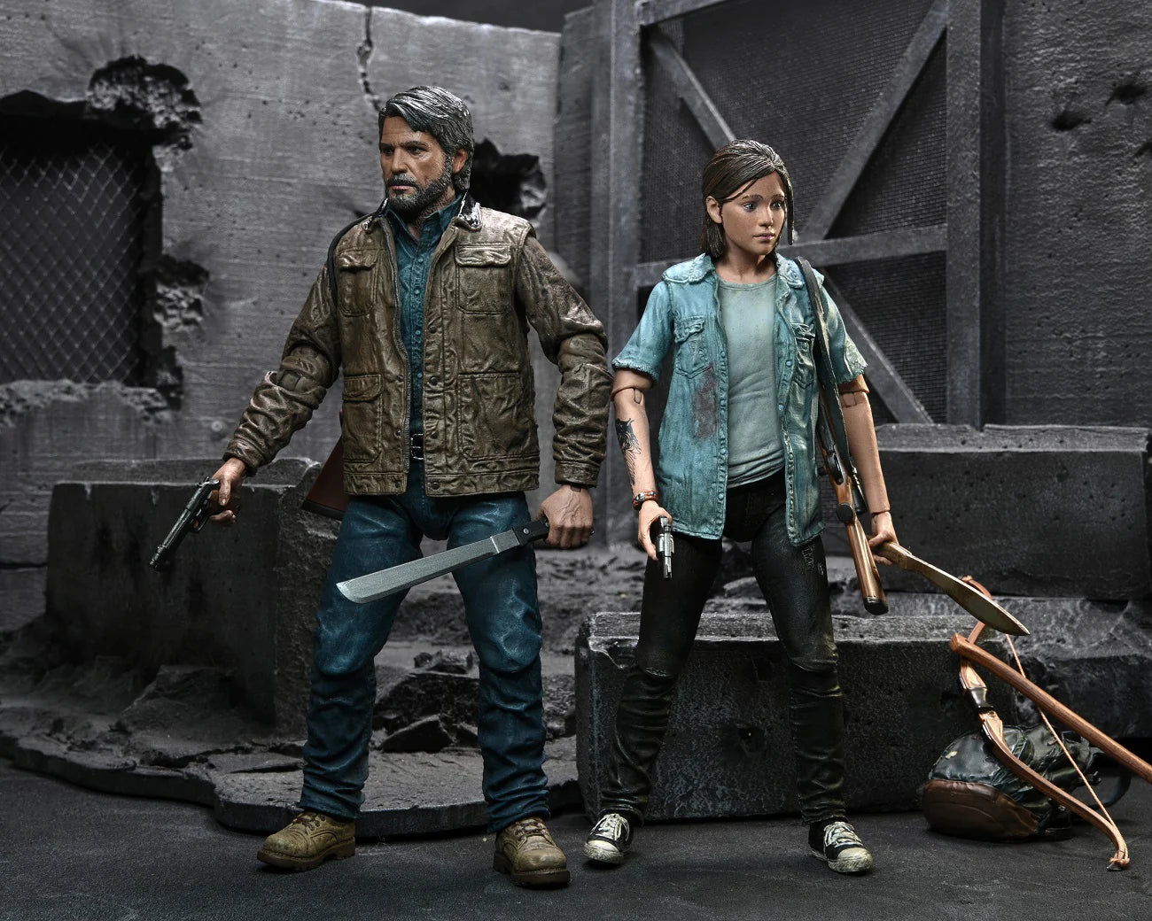 The Last of Us Part II Ultimate Joel and Ellie Action Figure Two-Pack