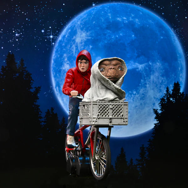 E.T. & Elliott on Bicycle 40th Anniversary Action Figure