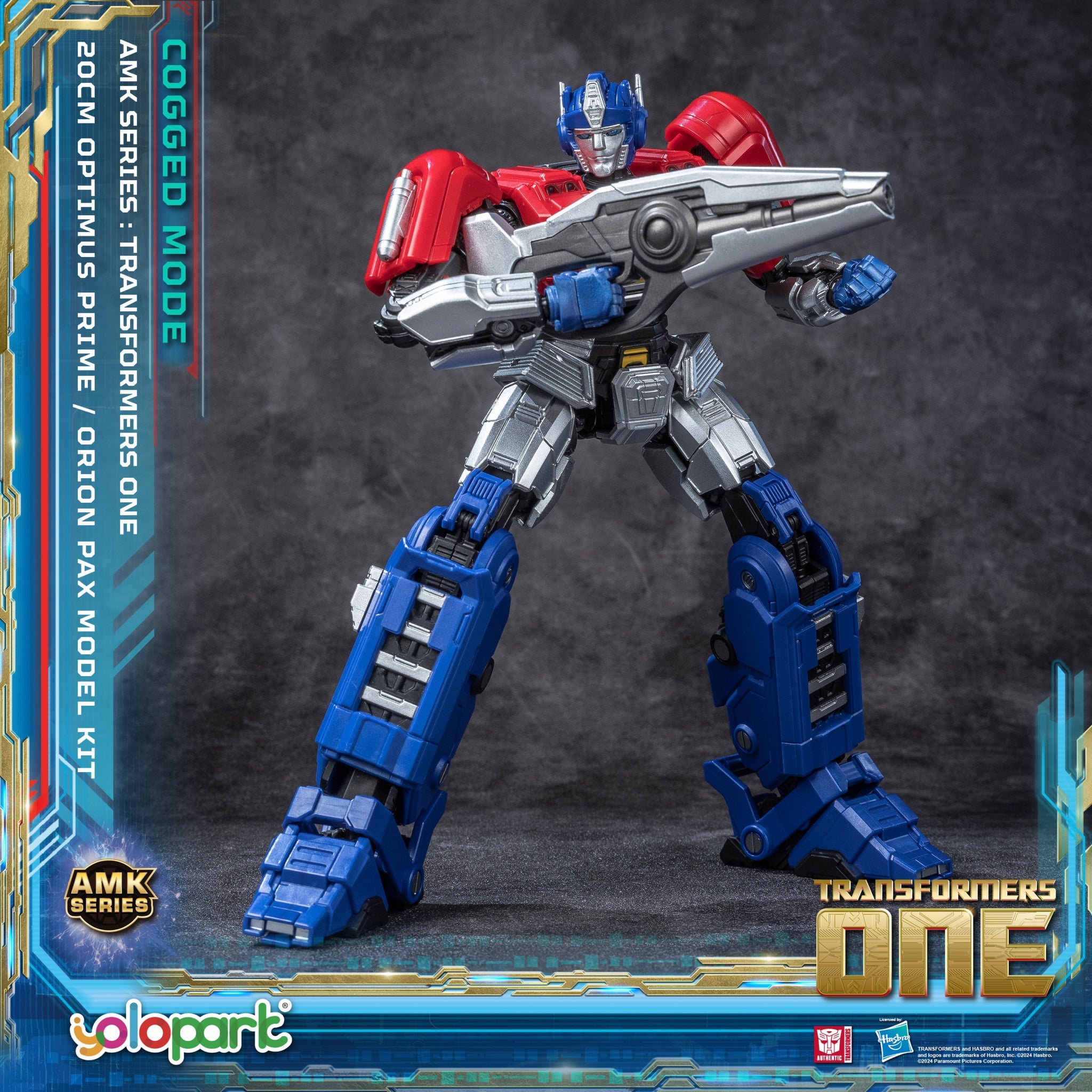 TRANSFORMERS ONE Optimus Prime/Orion Pax(Cogged Mode) AMK Series Model Kit By Yolopark