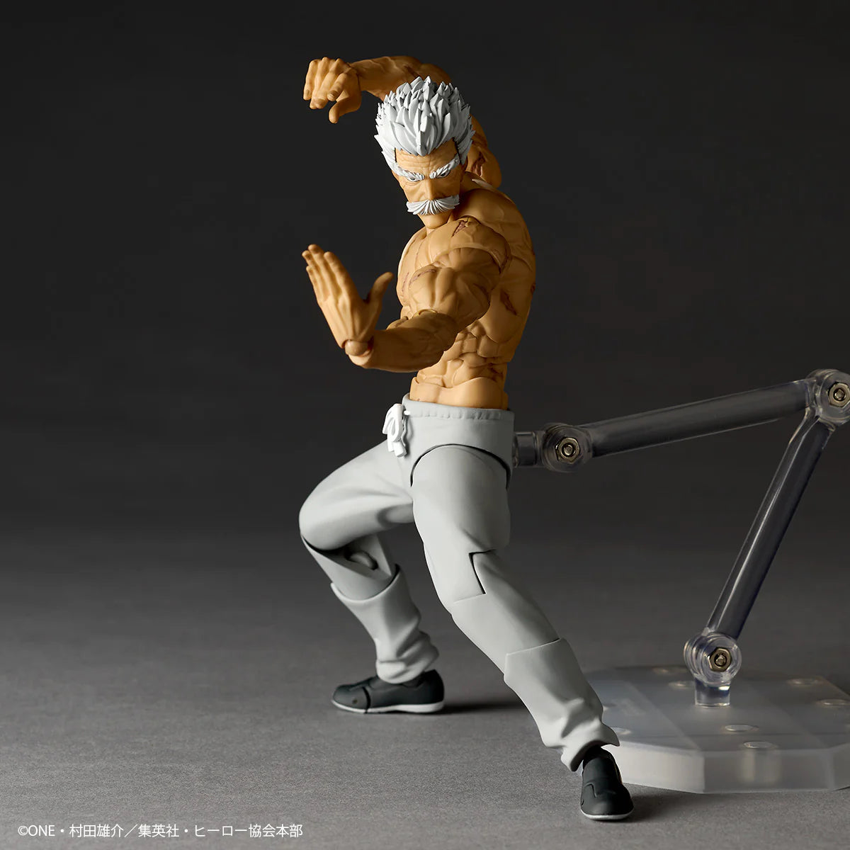 Kaiyodo Amazing Yamaguchi Revoltech One-Punch Man Silver Fang Action Figure