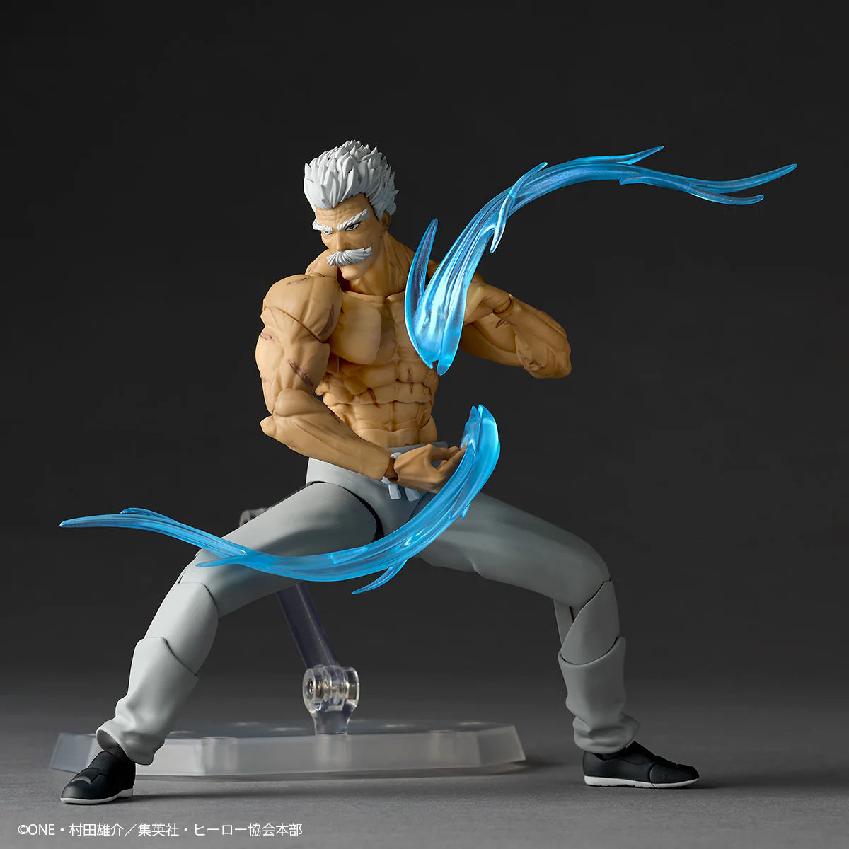 Kaiyodo Amazing Yamaguchi Revoltech One-Punch Man Silver Fang Action Figure