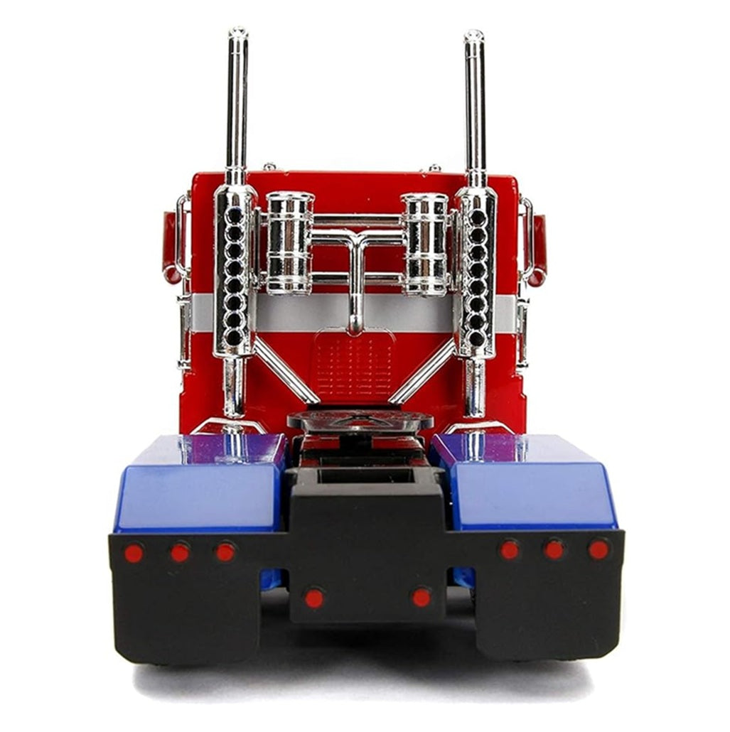 Transformers G1 Hollywood Rides Optimus Prime 1:24 Scale Die-Cast Vehicle