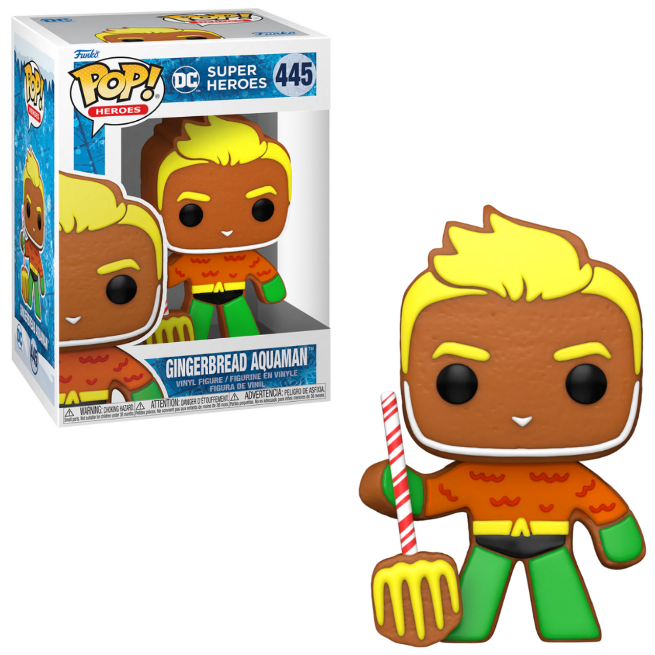 DC Comics Super Heroes Gingerbread Aquaman Funko Pop!
