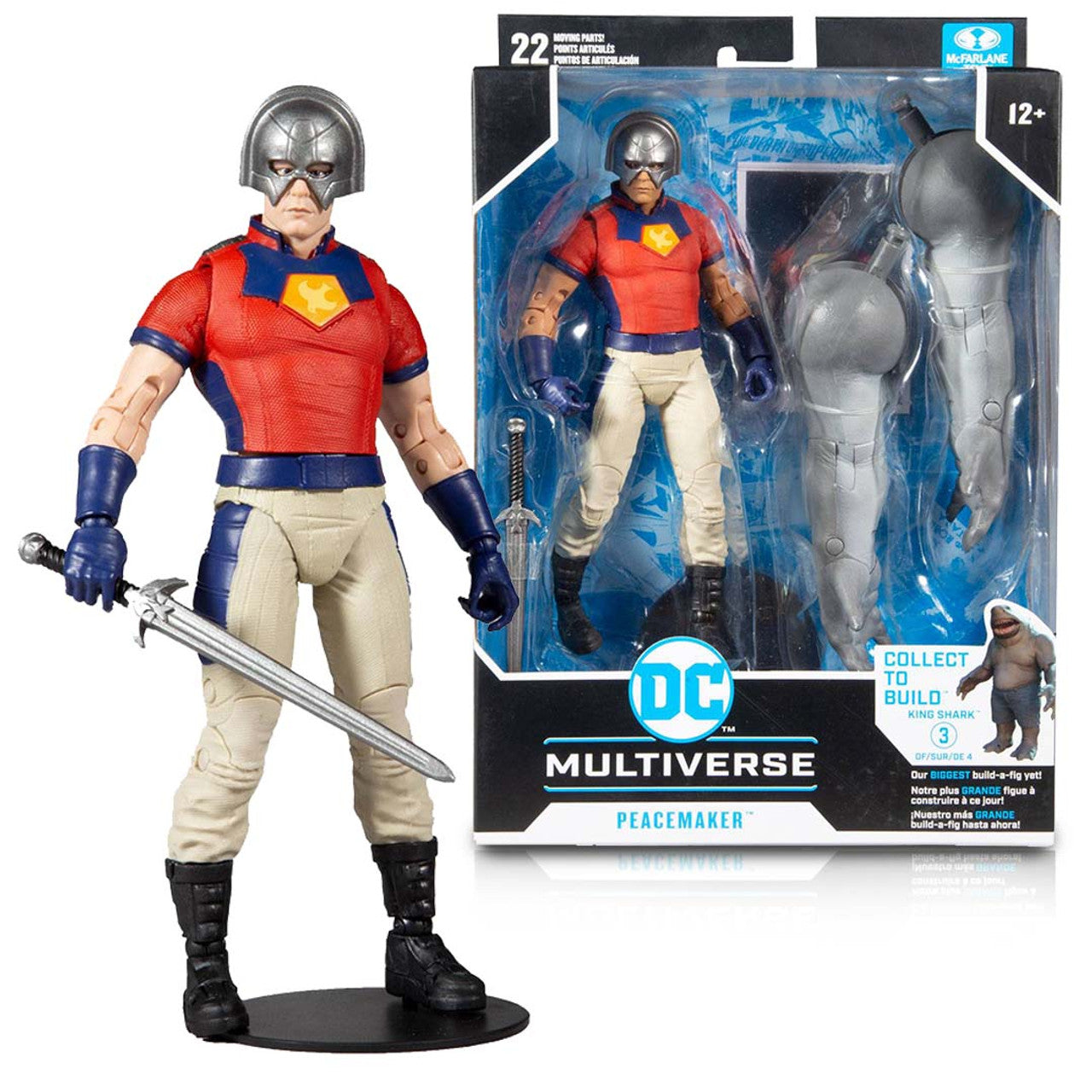 The Suicide Squad DC Multiverse Peacemaker Action Figure