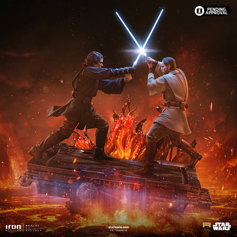 Anakin vs Obi-Wan (Revenge of the Sith 20th Years Anniversary) Statue by Iron Studios