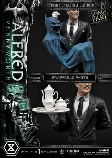 Alfred Pennyworth Throne Legacy Statue By Prime 1 Studios