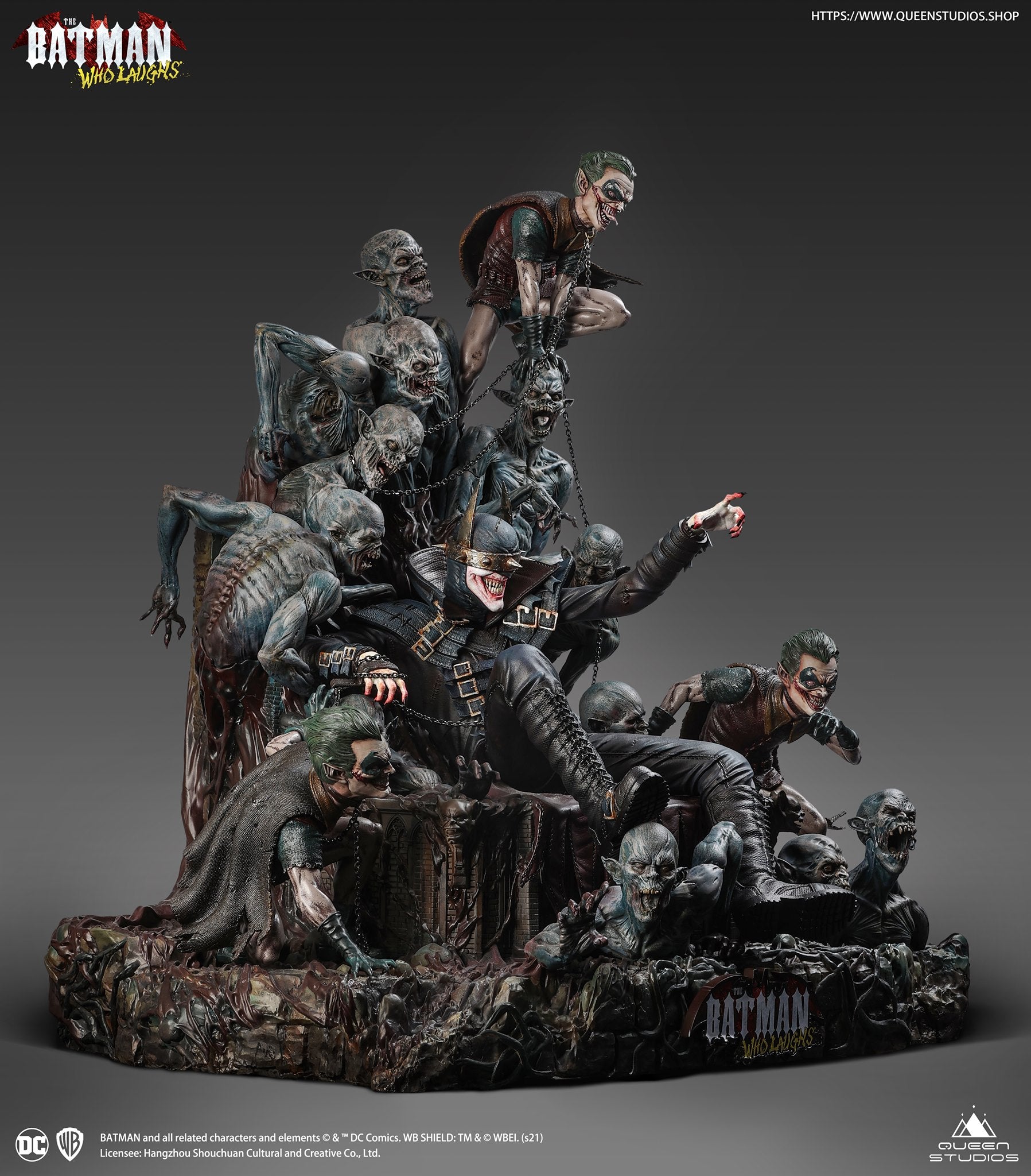 The Batman Who Laughs 1/4 Scale Statue By Queen Studios