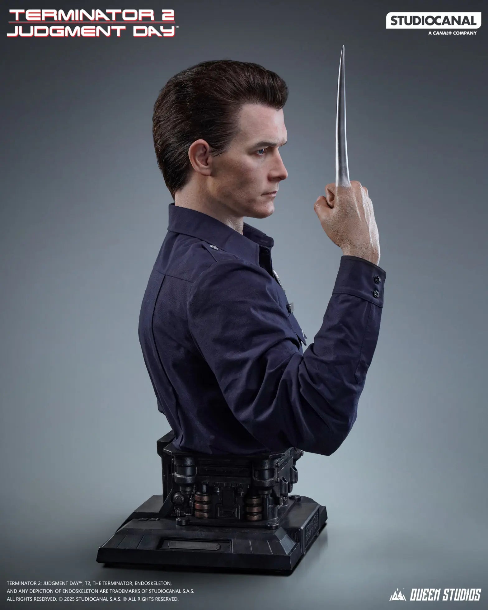 Terminator 2 T-1000 Life Size Bust by Queen Studios