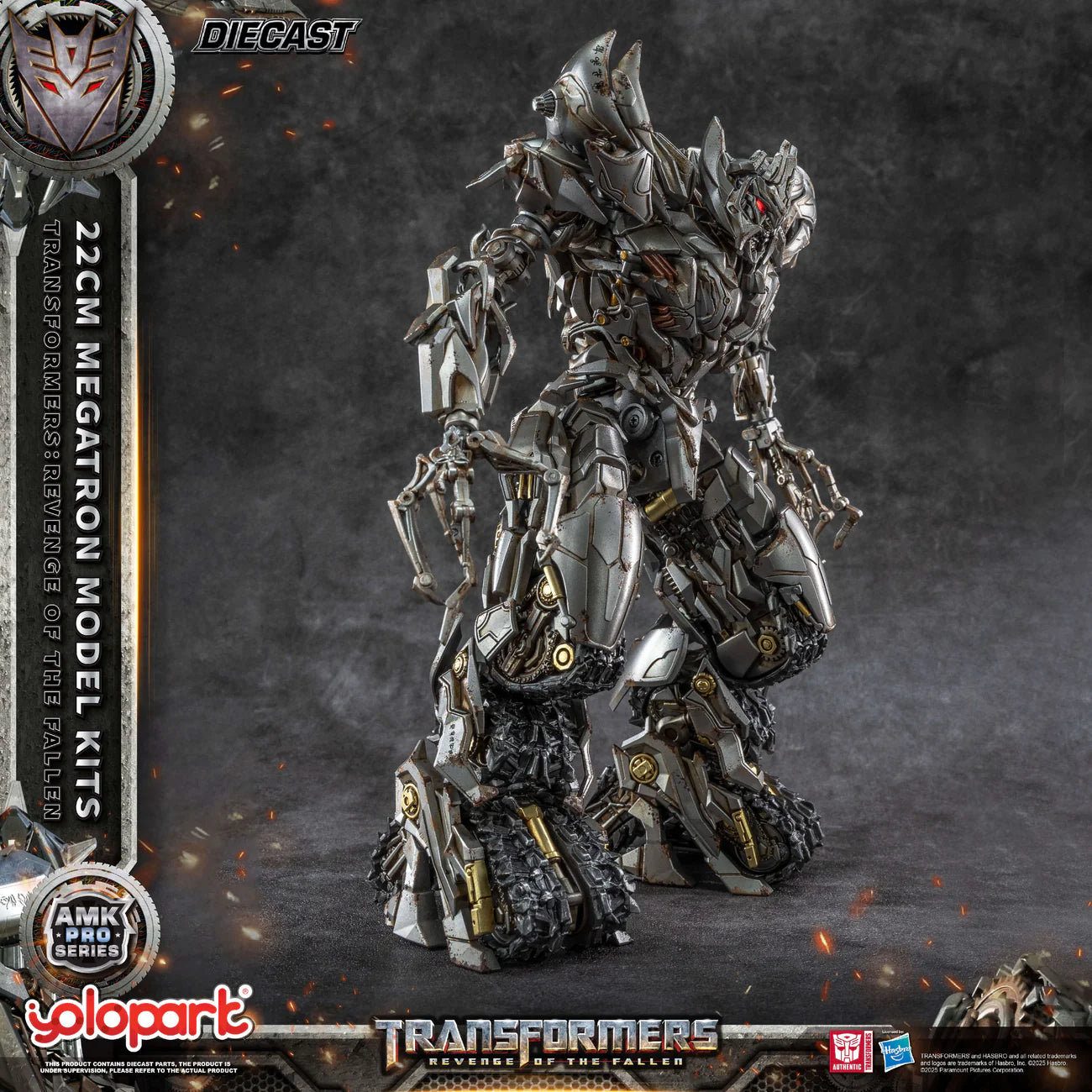 Transformers Revenge of the Fallen Megatron Model Kit AMK PRO Series By Yolopark