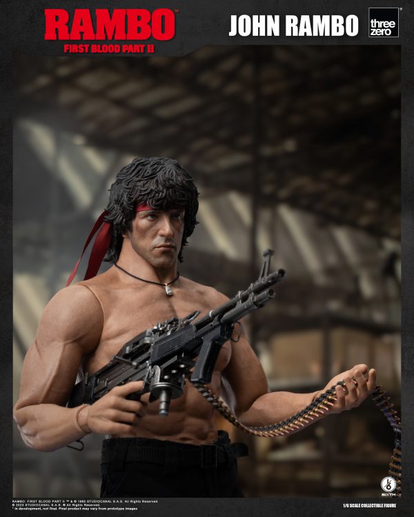 Rambo: First Blood Part II 1/6 John Rambo
