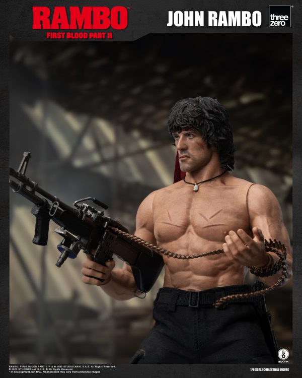 Rambo: First Blood Part II 1/6 John Rambo