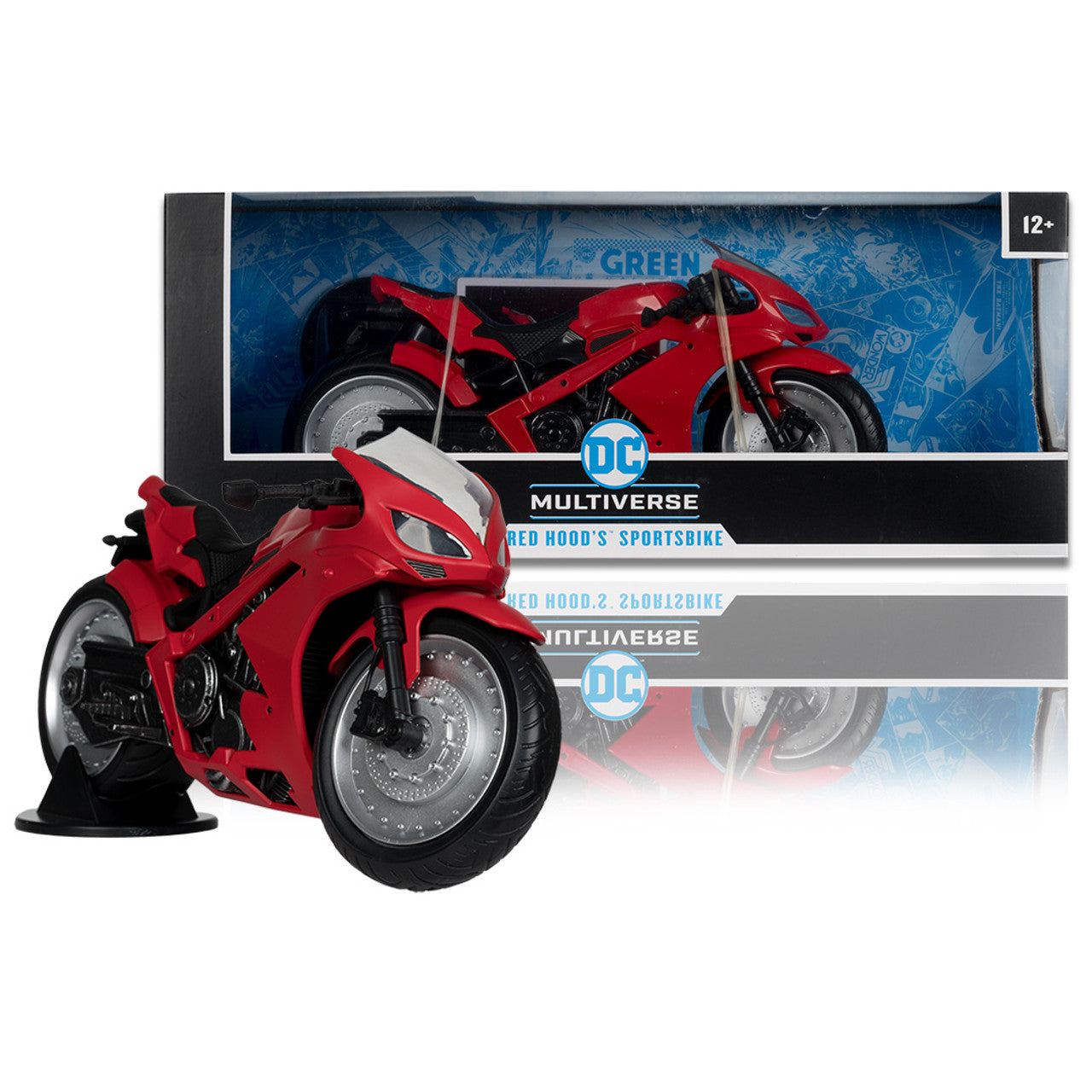 Red Hood's Sportsbike (Red Hood: Outlaw) Vehicle By McFarlane