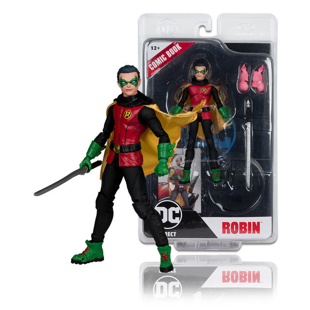 Robin w/Comic (DC Page Punchers: Batman Reborn) Figure