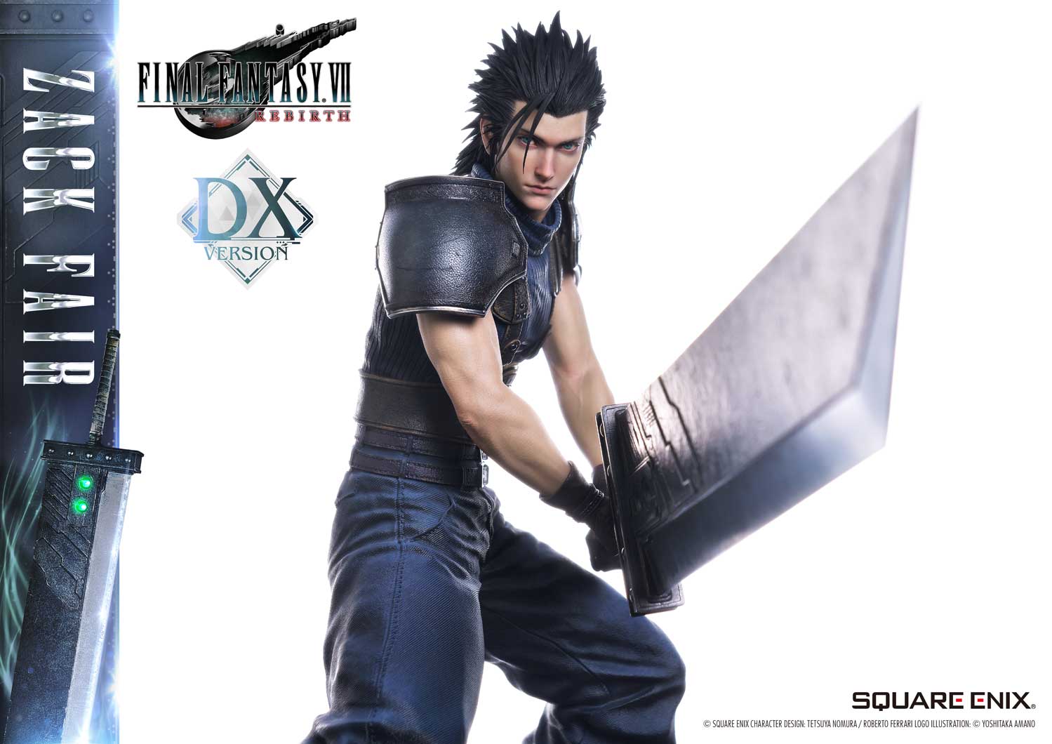 FINAL FANTASY VII REBIRTH 1/4 Scale Zack Fair Deluxe Version Statue By Prime1 Studios