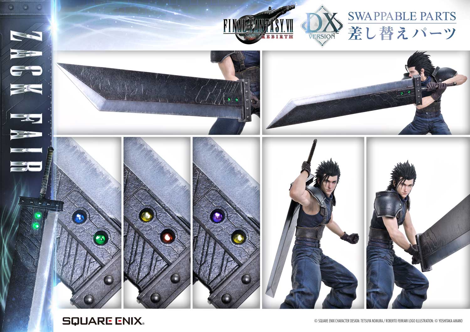 FINAL FANTASY VII REBIRTH 1/4 Scale Zack Fair Deluxe Version Statue By Prime1 Studios