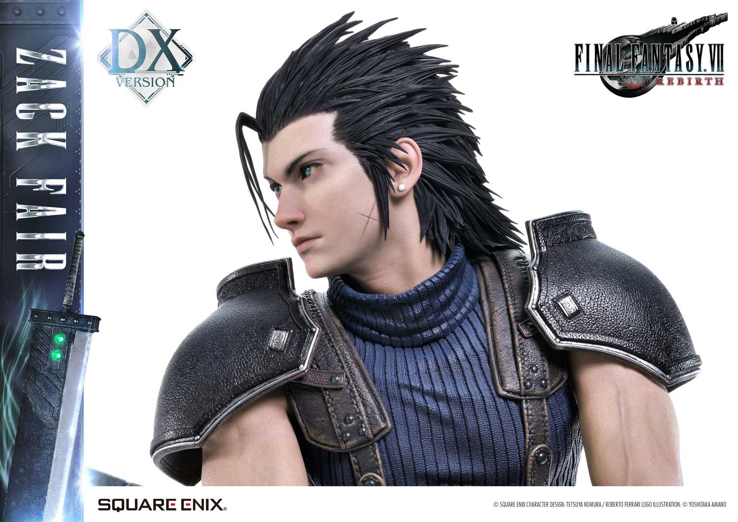 FINAL FANTASY VII REBIRTH 1/4 Scale Zack Fair Deluxe Version Statue By Prime1 Studios