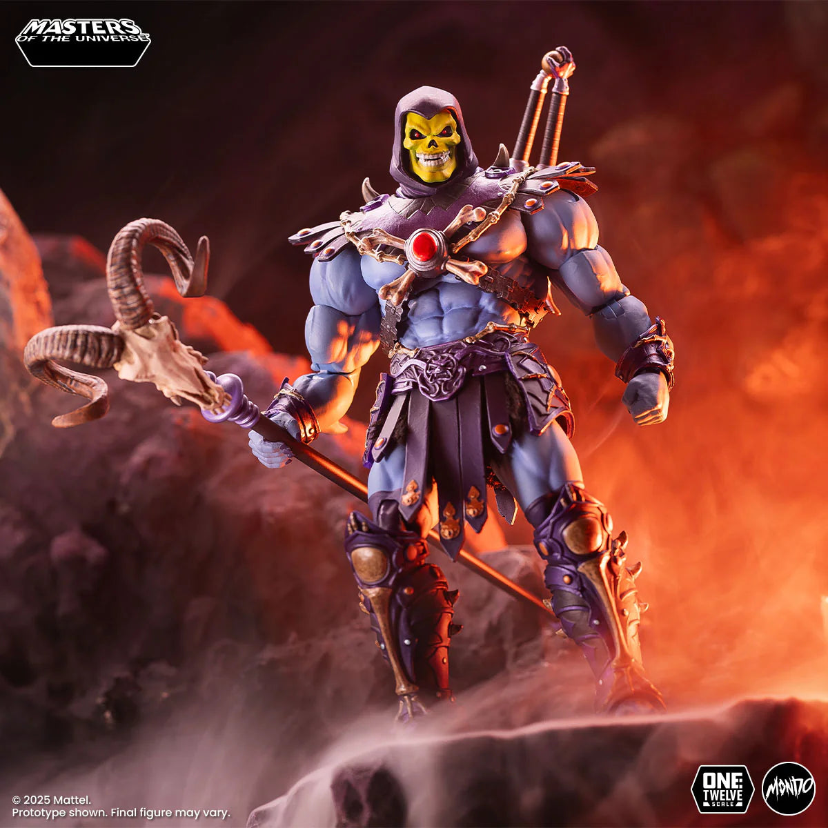MOTU200X Skeletor 1/12 Scale Figure By Mondo