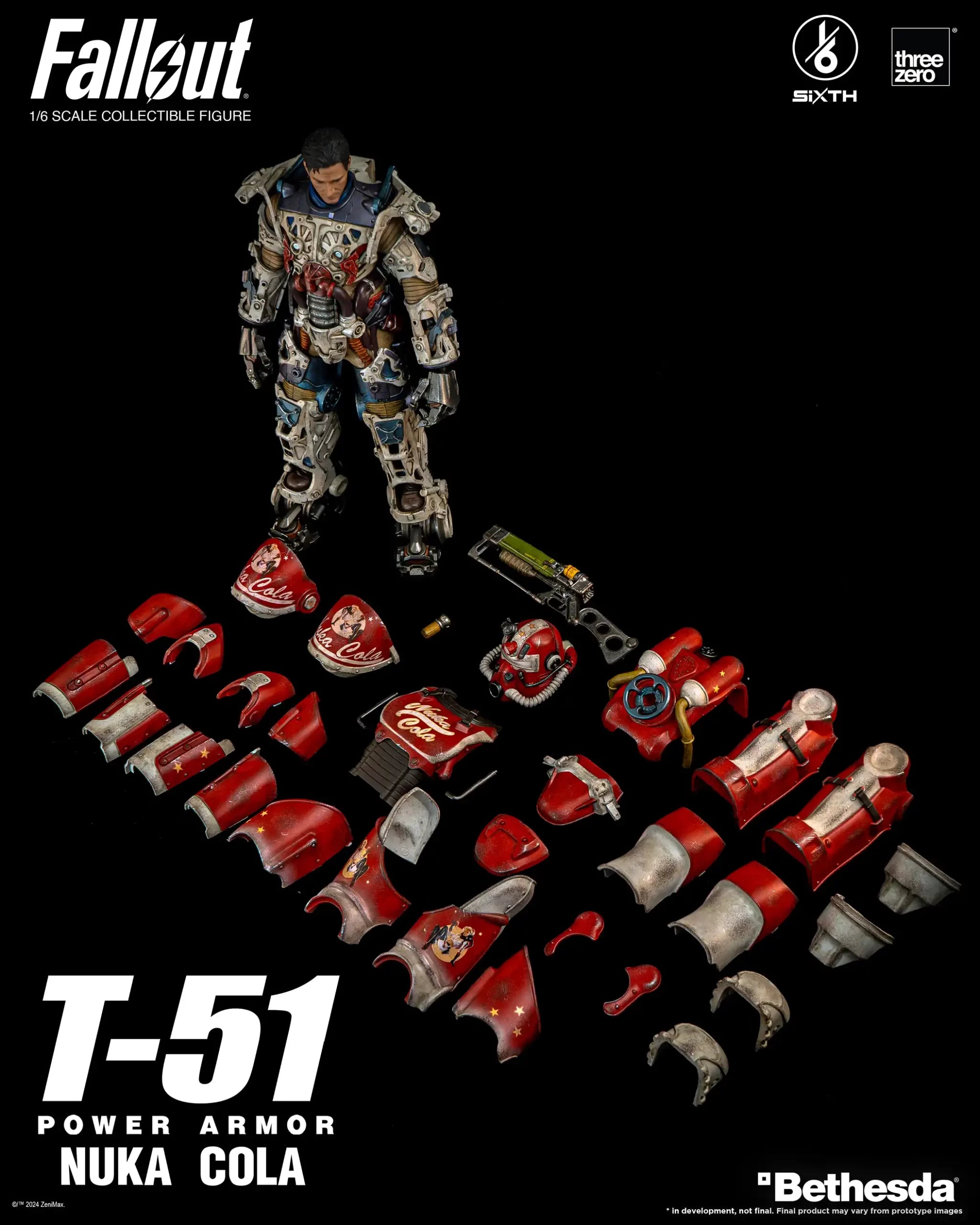 T-51 Nuka Cola Power Armor Sixth Scale Figure