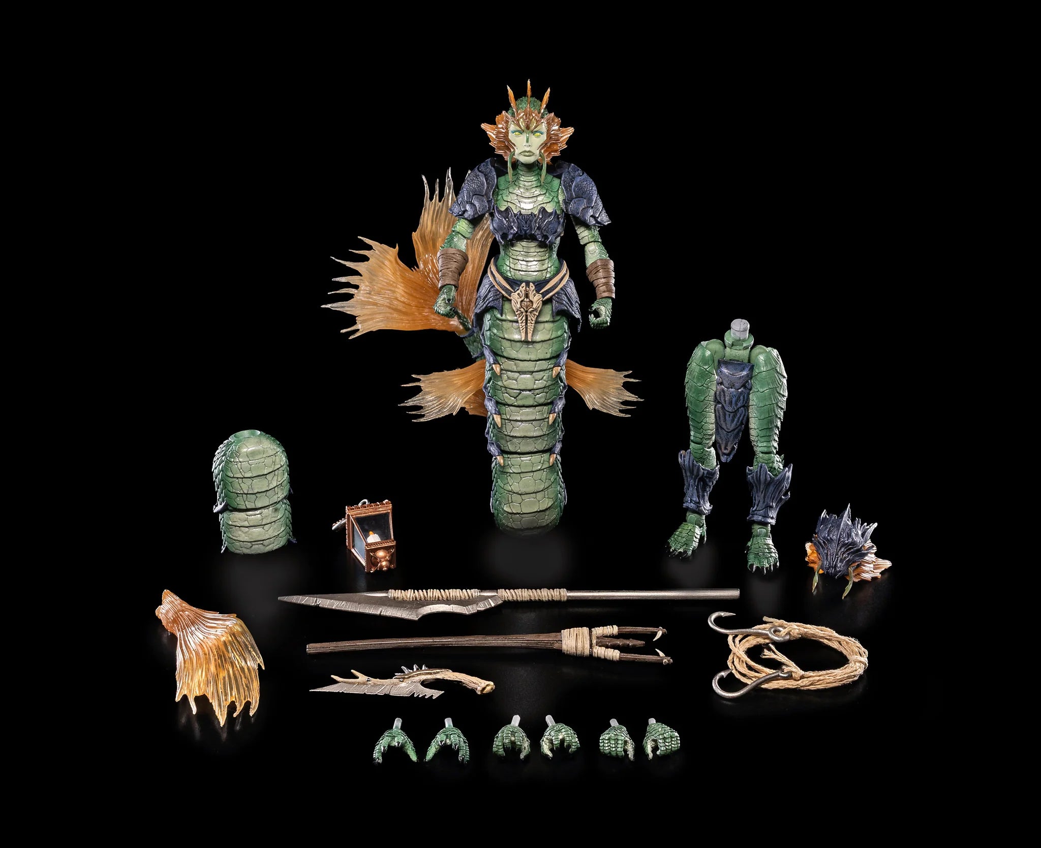 Mythic Legions Dawns of Discovery Sireyn Opalscale Deluxe Action Figure