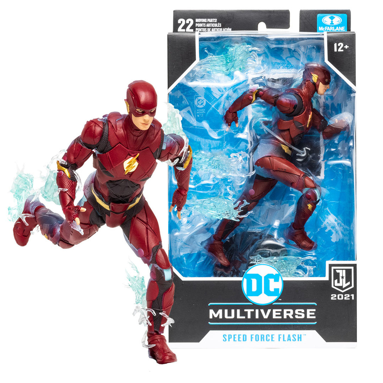 Speed Force Flash Justice League (DC Multiverse) NYCC Exclusive 7" Figure By Mcfarlane