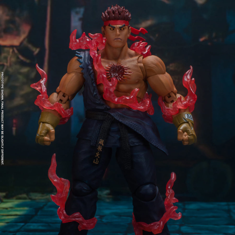 Storm Collectibles Ultimate Street Fighter IV Evil Ryu Action Figure
